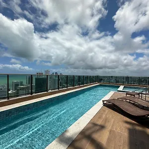 Apartamento Flat Class Conselheiro 5 Pessoas - 02 Quartos, Recife